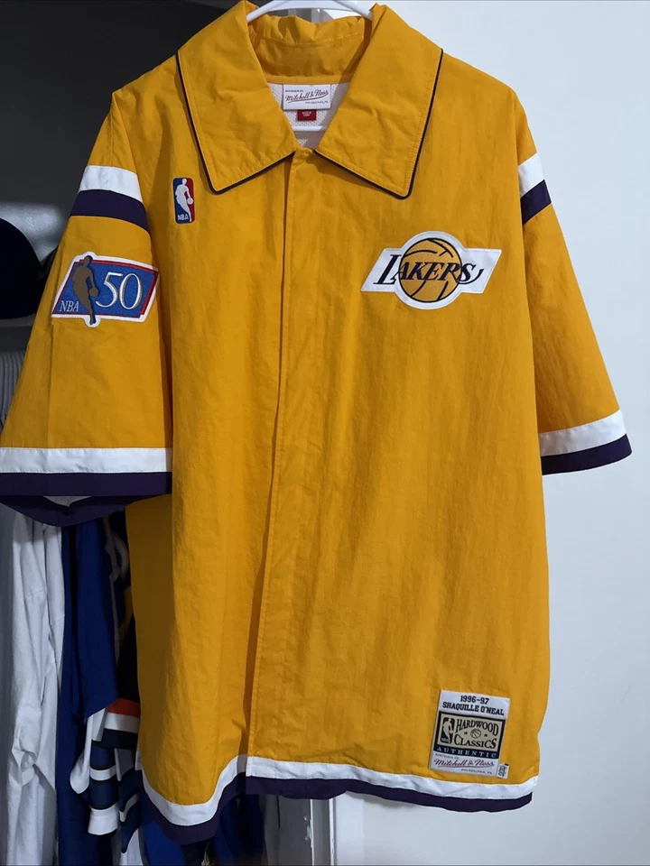 mitchell and ness Shaquille Oneal Shooting Shirt - Image 1 of 4