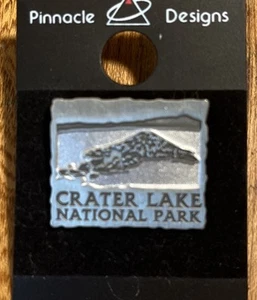 Vintage Crater Lake Oregon National Park Lapel Pin Pinnacle Designs - Picture 1 of 2