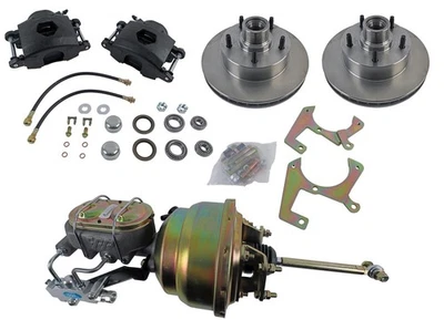 Classic Performance Ford 1961-1964 F-100 Front 5-Lug Disc Brake Kit 6164CBK-55 - Image 1 of 3