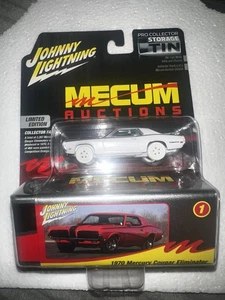 Johnny lightning MECUM auctions White lightning CHASE 1970 Mercury cougar - Picture 1 of 3
