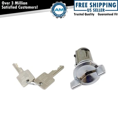 Ignition Lock Cylinder w/ Key for Buick Cadillac Chevy Olds Pontiac - Image 1 of 4