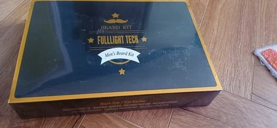 FULLLIGHT TECH Beard Grooming Kit Gift For Men Beard Care Beard Oil Balm Wash Christmas Gift