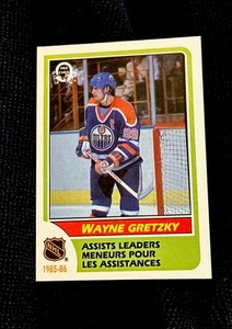 1986-87 OPC #259 WAYNE GRETZKY HOF BLANK BACK PROOF VERY RARE! MINT 💎SP - Picture 1 of 2