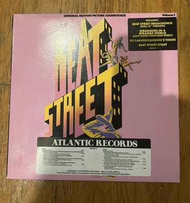 Beat Street (Original Motion Picture Soundtrack) LP Atlantic Label Promo Record - Image 1 of 4
