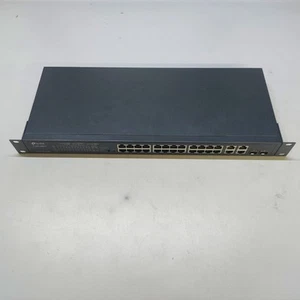 TP-LINK T1500-28PCT TL-SL2428P - Factory Reset & TESTED w/FREE SHIPPING inc VAT - Afbeelding 1 van 6