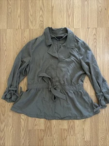 banana republic womens blazer green sz XL - Picture 1 of 7