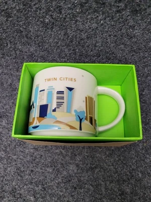 Starbucks You Are Here Twin Cities Mug 14 oz New Boxed Minneapolis St Paul Gift - Image 1 of 4