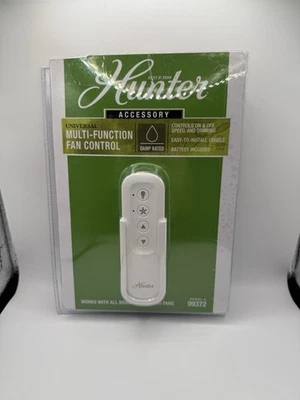 Hunter 99372 Universal Multi Function Fan Control w/Remote & Holder New Open Box - Image 1 of 2