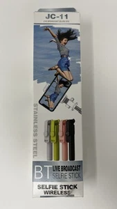 Transmisión en vivo selfie stick control remoto inalámbrico NEGRO - Imagen 1 de 4