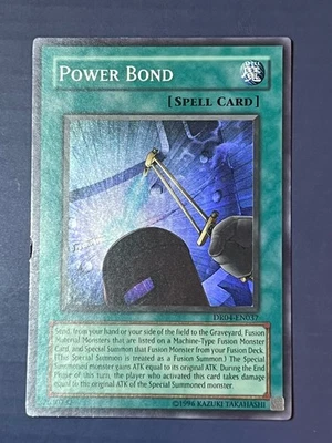 Yugioh Power Bond DR04-EN037 Super Rare Unlimited LP - Image 1 of 4