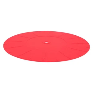 Alfombrilla protectora de disco teclado de discos accesorio tocadiscos de vinilo almohadilla para reproductor de audio - Imagen 1 de 12