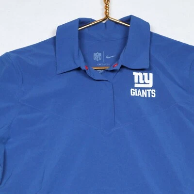 Nike Dri-Fit On-Field NFL NY Giants Polo Size Medium Women's - Image 1 of 4