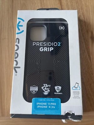 Funda para teléfono Speck Presidio2 Grip Apple iPhone 11 Pro/X/XS negra Foto 1 de 4