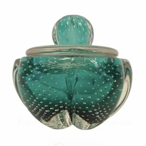 🟠 BAROVIER rara scatola in vetro di Murano bullicante anni 30 - Bild 1 von 7