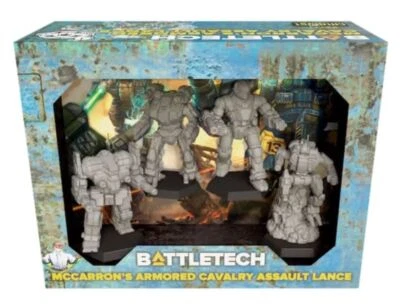 CATALYST (CAT) BattleTech: McCarrons Armoured Cavalry Assault Lance [ForcePack]