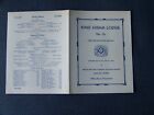 Wilkes Barre Pennsylvania PA King Hiram Lodge Free Mason 721 Masonic 1949