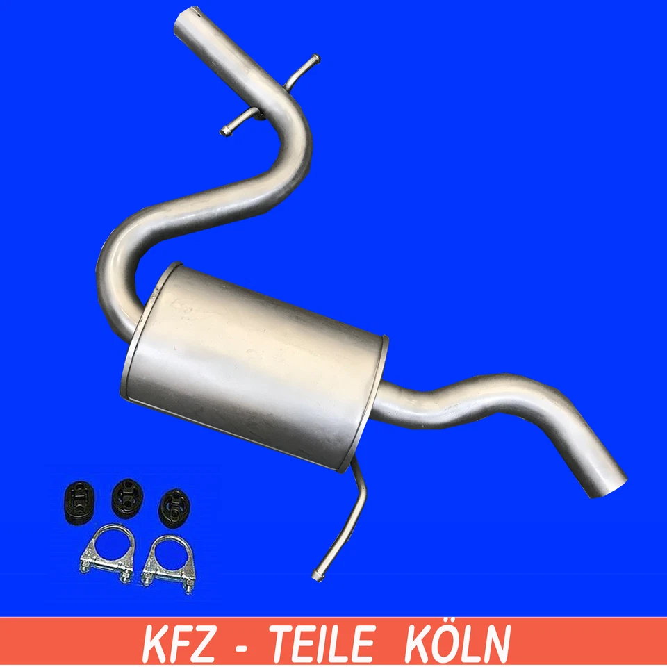 VW Golf V / VI Variant / Jetta III / Skoda Octavia 1.4 TSI Silencieux Central - Photo 1/1