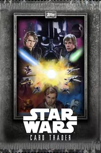 Topps Star Wars Card Trader GET ANY 9 RARE CARDS FROM MY ACCOUNT Digital Sale - Picture 1 of 6