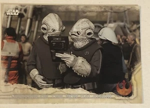 Rogue One Trading Card Star Wars #64 Meeting Of The Mon Calamari - Picture 1 of 2