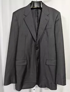Prada Otoño 2009 Blazer de lana gris 3 botones talla 52 Italia - Imagen 1 de 4