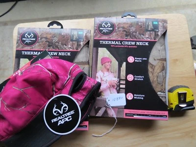 Real Tree Women Hunting Thermal  Crew Neck XL ,Tango Head cover  (lot#12880) - Image 1 of 4