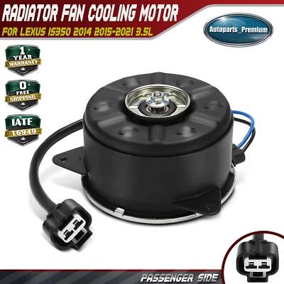 Passenger Right Side Radiator Fan Cooling Motor for Lexus IS350 2014-2021 3.5L - Image 1 of 4