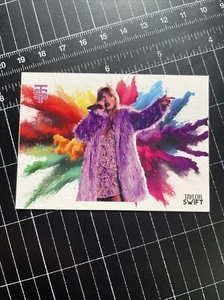 Taylor Swift Color Blast Custom Card - Picture 1 of 2