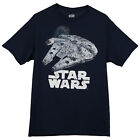 Star Wars The Millennium Falcon T-Shirt Blue