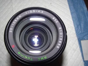 TOKINA RMC 35-105MM F3.5-4.3 MACRO ZOOM LENS FOR CANON FD MOUNT - Picture 1 of 3