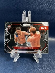 Panini Prizm 2021 UFC Gilbert Burns #178 novato base radiocontrol - Imagen 1 de 2