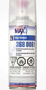 USC 3680061 SprayMax 2K Glamour High Gloss Aerosol Clear - Picture 1 of 3