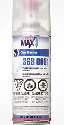 USC 3680061 SprayMax 2K Glamour High Gloss Aerosol Clear - Image 1 of 3