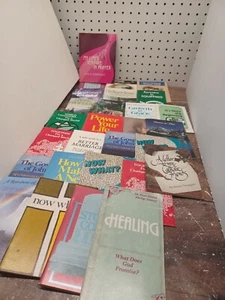 Vintage antike Broschüren Bücher Menge 28 religiöse Christen - Bild 1 von 7