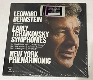 New Sealed Leonard Bernstein Early Tchaikovsky Symphonies NewYork Philharmonic - Foto 1 di 2