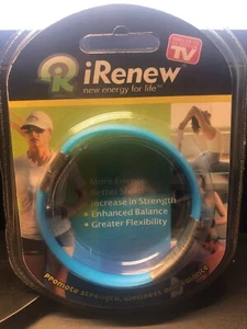 iRenew Silicon Energy Bracelet Blue - Picture 1 of 5