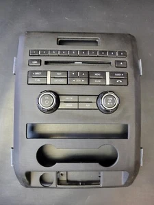 2010 FORD F150 CENTER DASH RADIO AC CLIMATE CONTROL BEZEL TRIM PANEL OEM - Picture 1 of 6