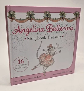 Angelina Ballerina Storybook Treasury by Katharine Holabird 16 Lovely Stories - Picture 1 of 3