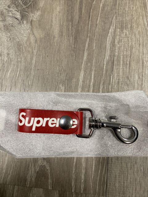 Supreme Leather Key Loop (Red) – Shoepugs