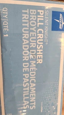 Compact and Durable Silent Knight Pill Crusher - 12x3x5 Inches WITH pouches - Image 1 of 4