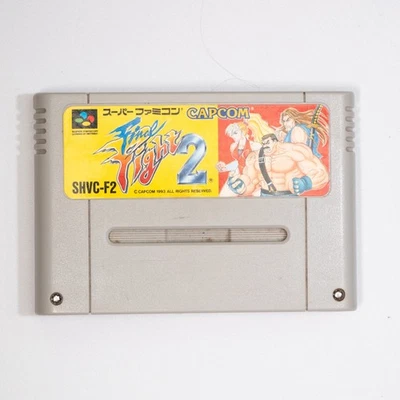 Final Fight 2 (Super Famicom, 1993) Tested Cartridge Japan Import Capcom SHVC-F2 - Image 1 of 3