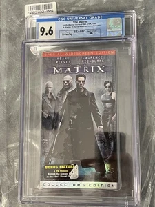 The Matrix VHS Graded CGC 9.6 A+ Seal Special Widescreen Collector's Edition - Picture 1 of 4