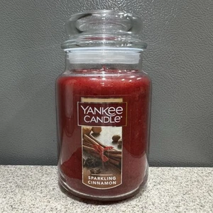Yankee Candle 22 oz Classic Single Wick Large Jar Scented Sparkling Cinnamon Neu - Bild 1 von 5