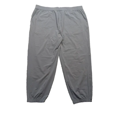 Public Rec Stadium Jogger Pants Mens W40 Grey Athleisure Ankle Zip Grazer - Image 1 of 4