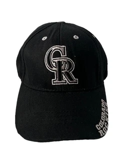 Colorado Rockies Mütze Kappe Strapback Fan Favorit OSFA verstellbar MLB schwarz - Bild 1 von 9