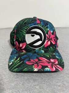 Atlanta Hawks Mütze Cap Snap Back NBA Basketball Floral Hardwood Classics New Era - Bild 1 von 6