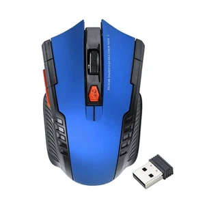 Pc Optical Wireless Mouse Laptop Cordless Usb Computer 2.4GHz Gaming Scroll Mice - Picture 1 of 27