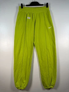 Nike Damen Swoosh Loose Fit Fleece Jogginghose Jogger Tapered Grün Gr. S 14,5x30 - Bild 1 von 14