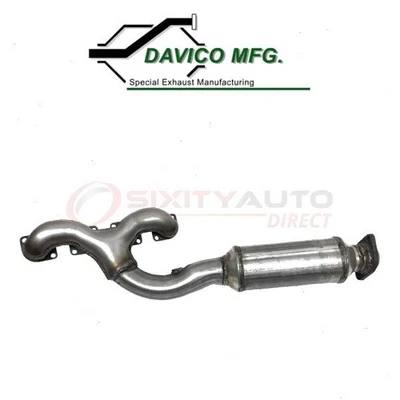 Davico Left Catalytic Converter for 2006-2010 BMW 550i - Exhaust  vd - Imagem 1 de 4