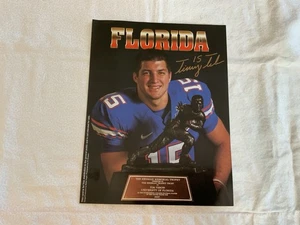 Vintage Poster Tim Tebow The Heisman Memorial Trophy Poster Florida 2007 8”x11” - Picture 1 of 4