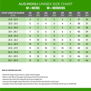 AUS WOOLI Unisex Sheepskin Wool Shelley Slippers - Picture 1 of 29